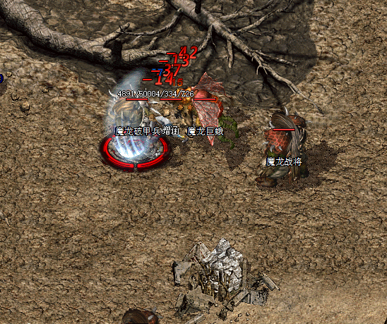 传奇私服团战 PK 战士法师道士协同清场界面